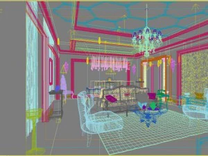 bar spaces 014 3D Model