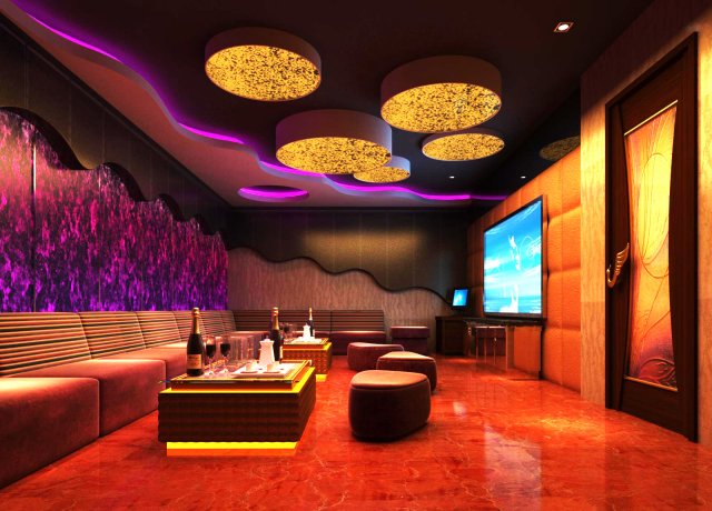 bar spaces 018 3D Модель .c4d .max .obj .3ds .fbx .stl .blend 