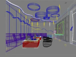 bar spaces 018 3D Model