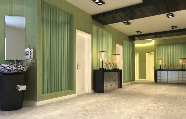 bar spaces 024 3D Model .c4d .max .obj .3ds .fbx .stl .blend 