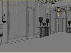 bar spaces 024 3D Model