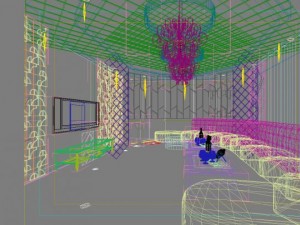 bar spaces 012 3D Model