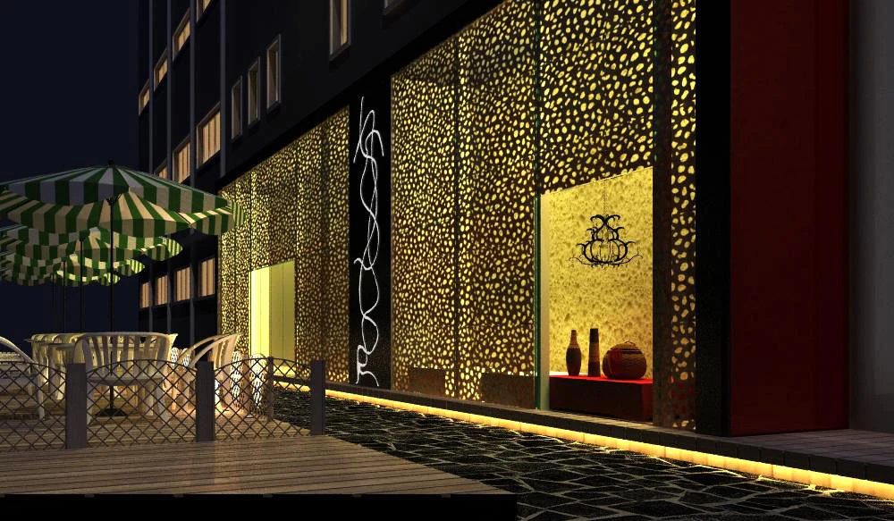 bar spaces 023 3D Model .c4d .max .obj .3ds .fbx .stl .blend 