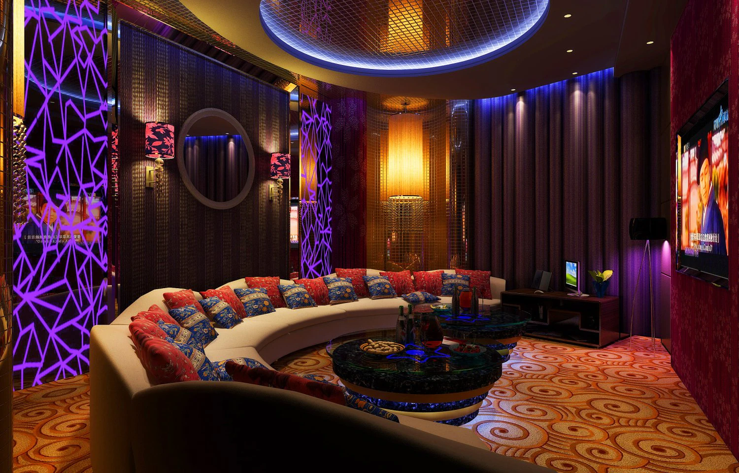 bar spaces 005 3D Model .c4d .max .obj .3ds .fbx .stl .blend 