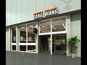 espacios de barra 027 Modelo 3D