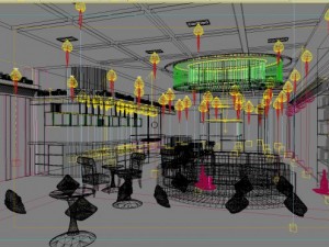 bar spaces 028 Model 3D