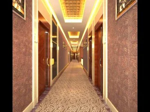 przestrzenie na korytarzu 002 Model 3D