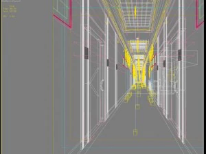 corridor spaces 002 3D Model