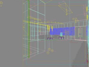 corridor spaces 004 Modello 3D