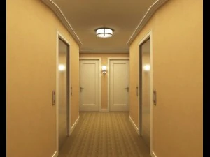 走廊空间007 3D 模型