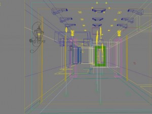 corridor spaces 007 3D Model