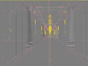 corridor spaces 003 3D Model