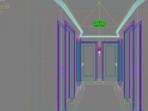 corridor spaces 005 3D Model