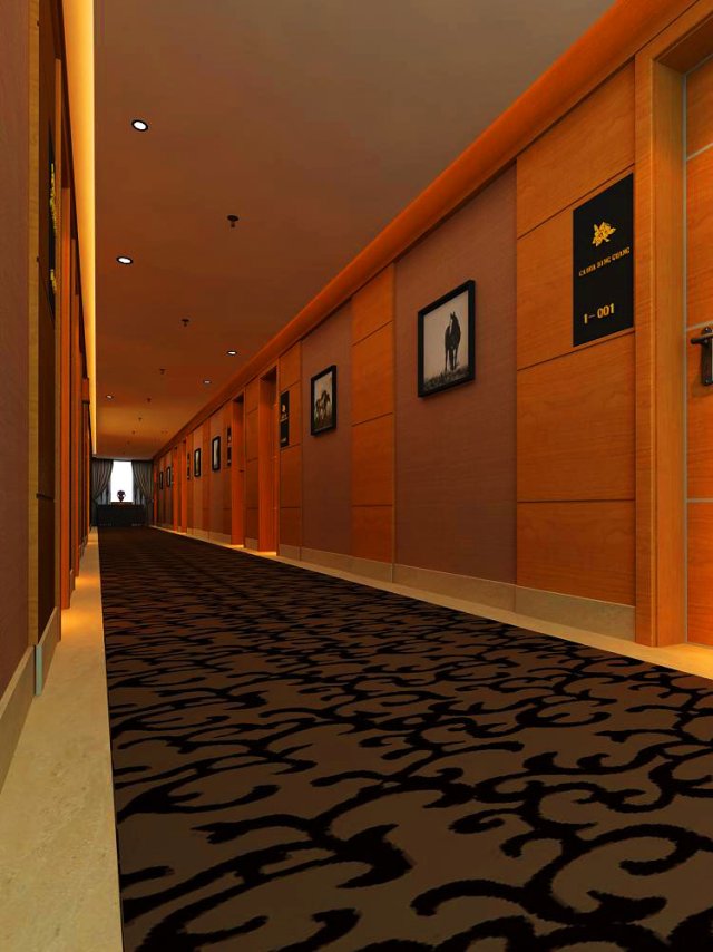 corridor spaces 011 3D Модель .c4d .max .obj .3ds .fbx .stl .blend