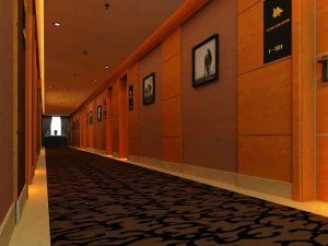 복도 공간 011 3D 모델