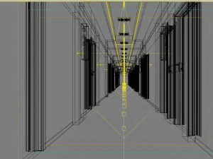 corridor spaces 015 3D Model