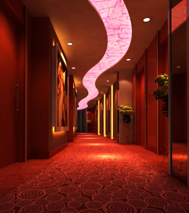 corridor spaces 039 3Dモデル .c4d .max .obj .3ds .fbx .stl .blend 