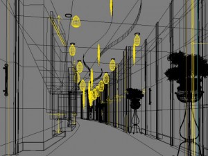 corridor spaces 039 3Dモデル