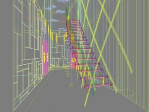 corridor spaces 033 3D Model