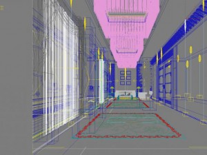 corridor spaces 034 3D Model