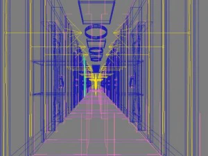 коридорные помещения 035 3D Модель