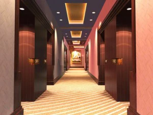 走廊空间 040 3D 模型