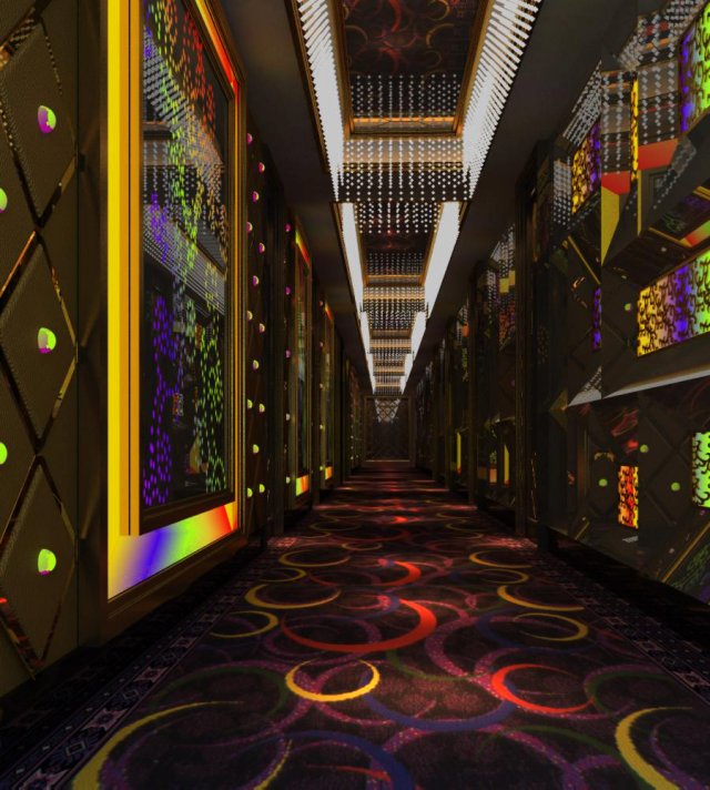 corridor spaces 042 Modelo 3D .c4d .max .obj .3ds .fbx .stl .blend 