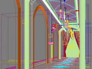 corridor spaces 041 3D Model