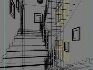 corridor spaces 043 3D Model