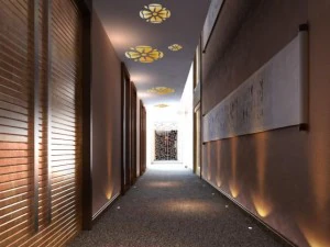 espacios del pasillo 037 Modelo 3D