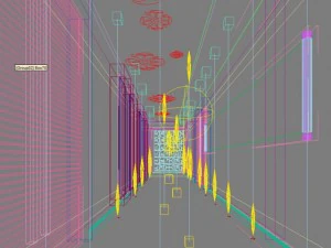 corridor spaces 037 3D Model