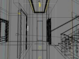 corridor spaces 046 3D Model