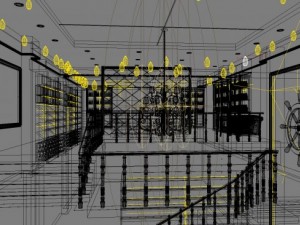 corridor spaces 048 Model 3D