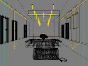corridor spaces 049 3D Model