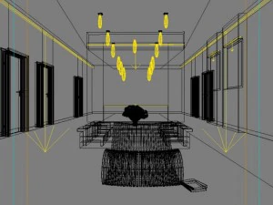 corridor spaces 049 3D Model