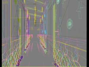 corridor spaces 053 3D Model