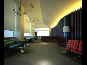 przestrzenie korytarzowe 051 Model 3D