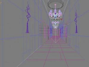 corridor spaces 056 3D Model