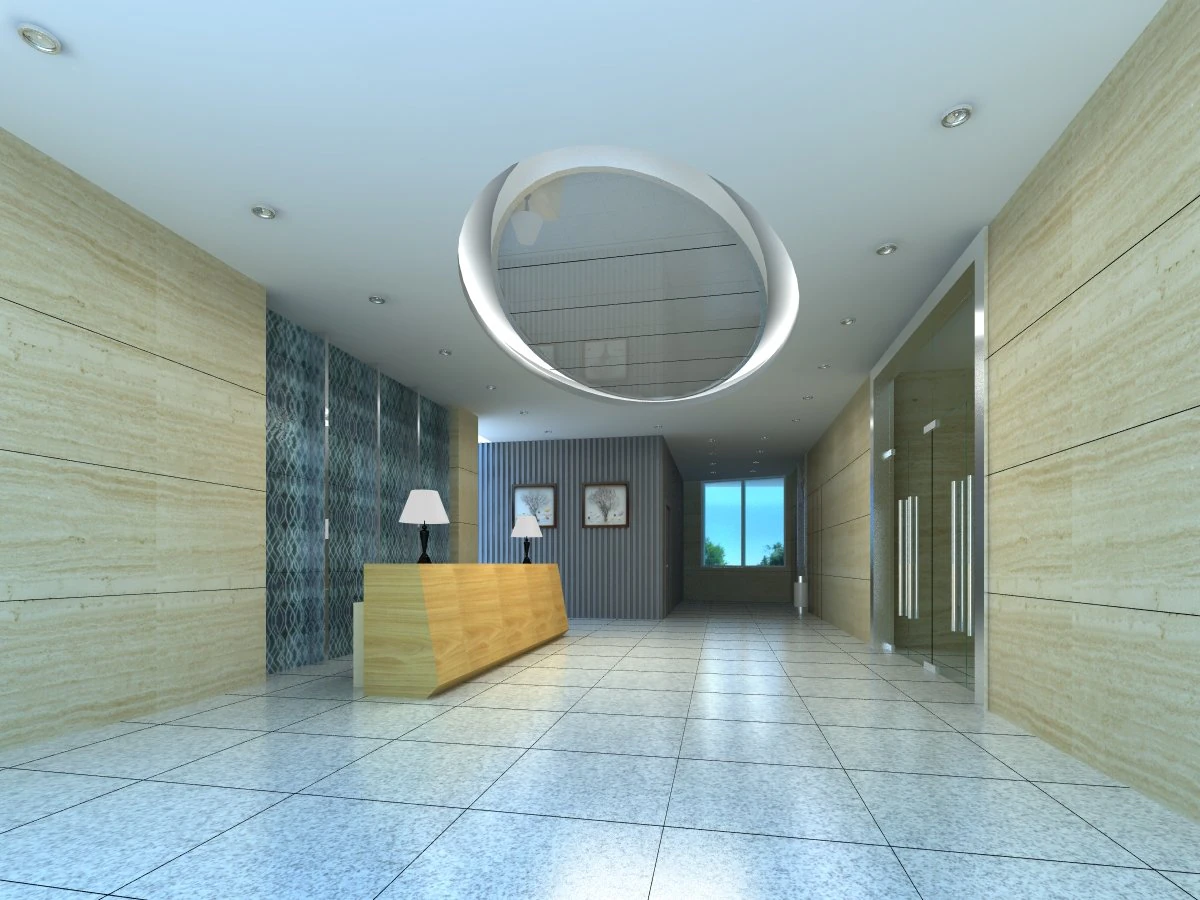 corridor spaces 059 3D Model .c4d .max .obj .3ds .fbx .stl .blend 