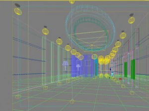 corridor spaces 059 3D Model