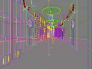 corridor spaces 078 Model 3D