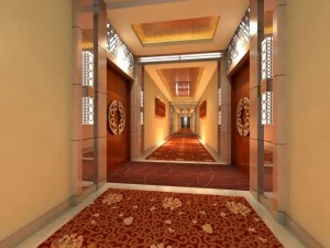 走廊空间 072 3D 模型