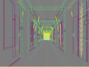 corridor spaces 076 3D 模型