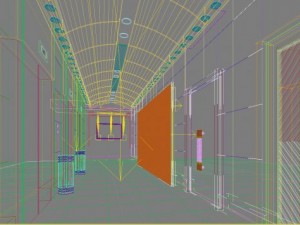 corridor spaces 069 3D Модель