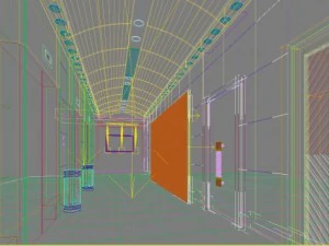 corridor spaces 069 3D Model