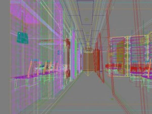 corridor spaces 074 3D Model