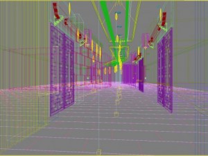 corridor spaces 079 3D Модель