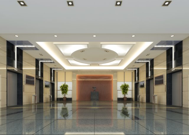 elevator spacese 006 3D Model .c4d .max .obj .3ds .fbx .stl .blend 