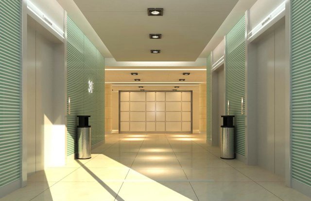 elevator spacese 014 3D Model .c4d .max .obj .3ds .fbx .stl .blend 