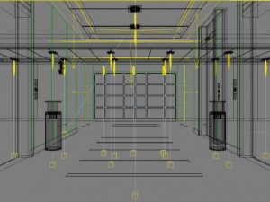 elevator spacese 014 3D Model
